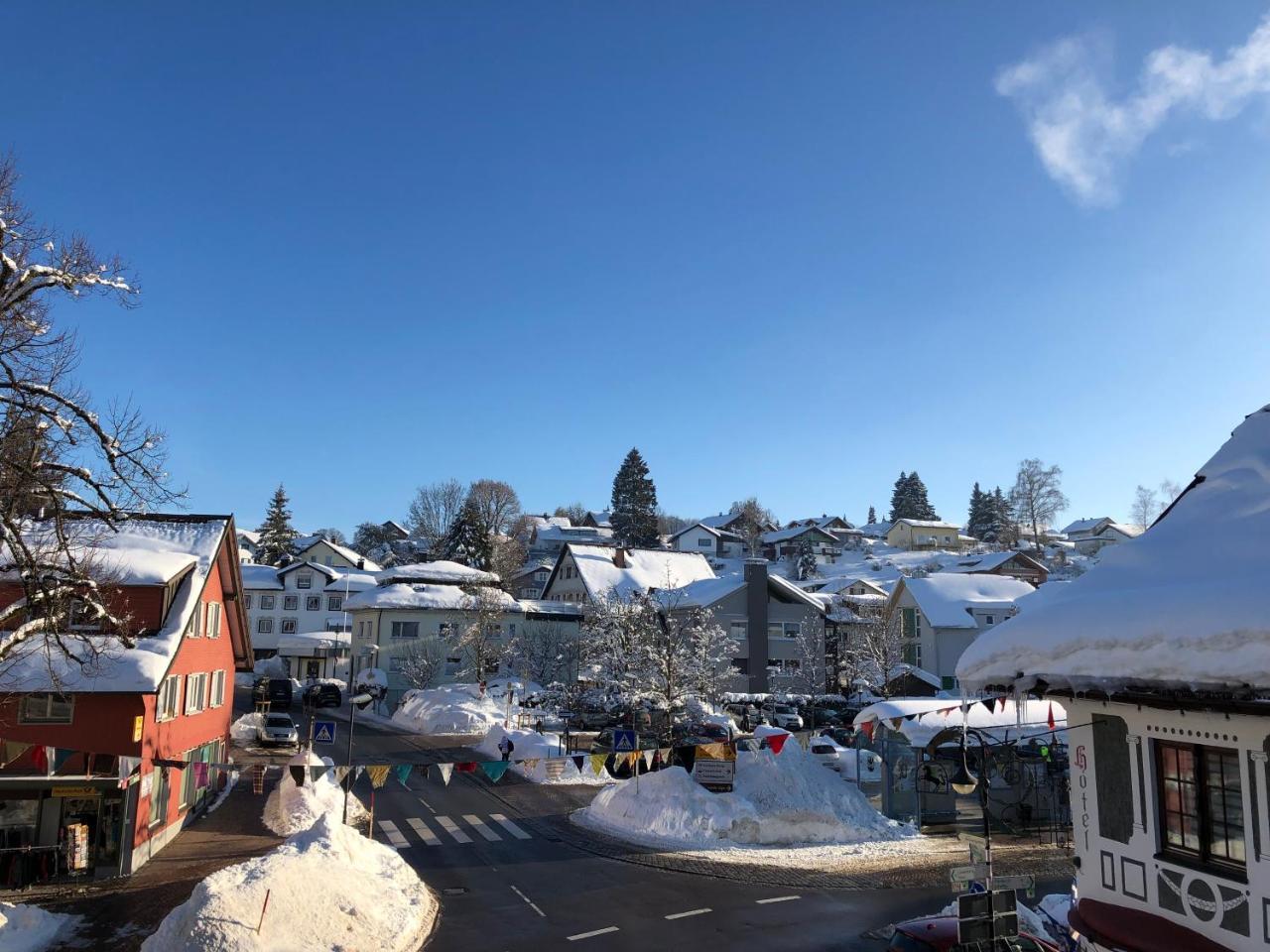 Hotel Alpenrose Gut Schlafen & Fruehstuecken Scheidegg Εξωτερικό φωτογραφία